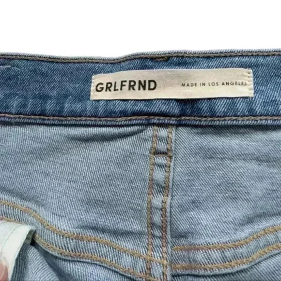 GRLFRND Piper Super High Rise Slim Jean La Jolla Capsule Capsule Southwern Women - Picture 11 of 16